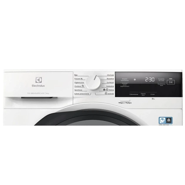 Сушильная машина с тепловым насосом Electrolux EW7DX385AP 8 кг класс E SensiCare DelicateCare (7333394055152) - Фото 2 Сушильная машина с тепловым насосом Electrolux EW7DX385AP 8 кг класс E SensiCare DelicateCare (7333394055152) - изображение 2