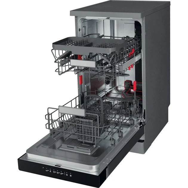 Посудомоечная машина Whirlpool WSFO3T223PCX 10 комплектов Inox (8003437234323) - изображение 9