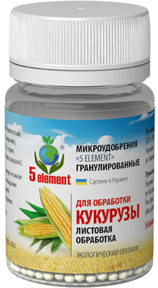 Микроудобрение 5 Element Листья Кукуруза 0,025 кг (Л0012) - Фото 1 Микроудобрение 5 Element Листья Кукуруза 0,025 кг (Л0012) - зображення 1