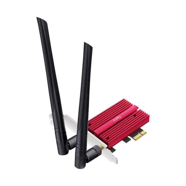 Мережевий адаптер CUDY WE9300 BE9300 Wi-Fi 7 Bluetooth (6971690793548) - зображення 3