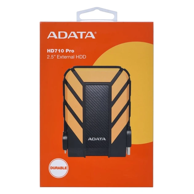 Зовнішній жорсткий диск Adata HD710 Pro 1TB USB 3.2 Yellow (4713218460660) - Фото 8 Зовнішній жорсткий диск Adata HD710 Pro 1TB USB 3.2 Yellow (4713218460660) - зображення 8
