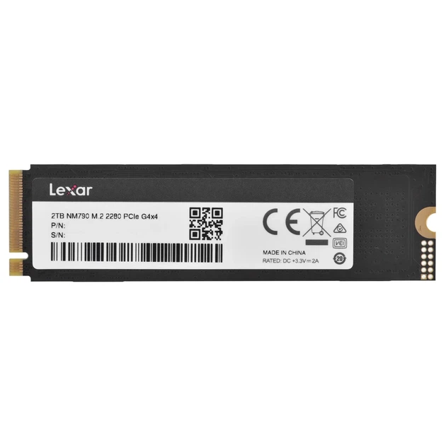 SSD-накопитель Lexar NM790 2 ТБ M.2 PCIe NVMe (843367130290) - изображение 3