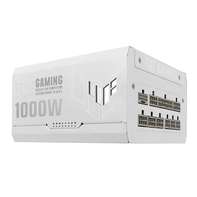 Блок питания Asus TUF Gaming 1000W 80+ Gold White (4711387275993) - изображение 6