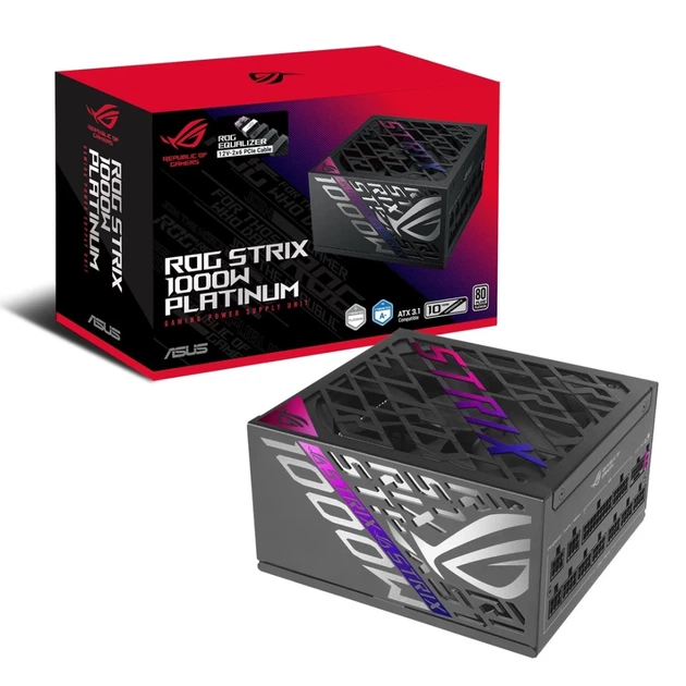 Блок питания Asus ROG Equalizer ROG-STRIX-1000P-GAMING-E 1000 Вт с кабелем (4711636451253) - Фото 12 Блок питания Asus ROG Equalizer ROG-STRIX-1000P-GAMING-E 1000 Вт с кабелем (4711636451253) - изображение 12