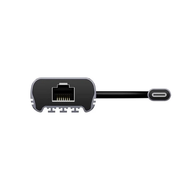 Адаптер Unitek USB-C на RJ45 5 Gbps (4894160058805) - Фото 3 Адаптер Unitek USB-C на RJ45 5 Gbps (4894160058805) - зображення 3