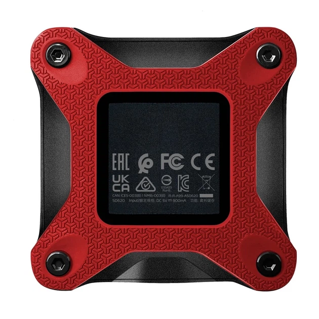 Внешний Adata SSD SD620 512 ГБ Red (4711085945402) - изображение 2