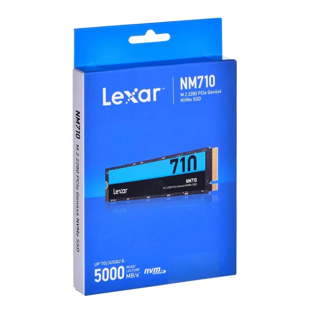 SSD-диск Lexar NM710 1 ТБ M.2 PCIe Gen4x4 NVMe (843367129706) - зображення 3