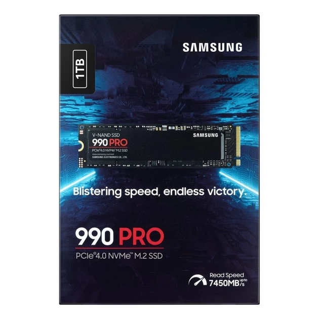SSD Samsung 990 PRO M.2 2280 1000 ГБ PCIe Gen4x4 читання 7450 MB/s запис 6900 MB/s (8806094215021) - зображення 4