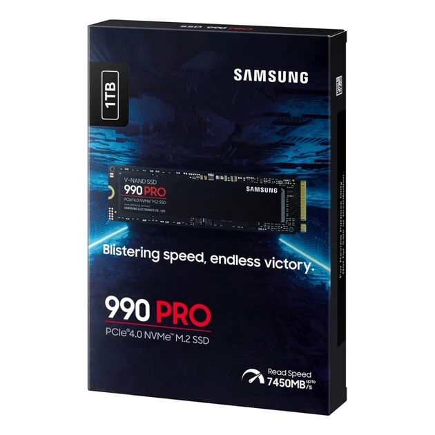 SSD Samsung 990 PRO M.2 2280 1000 ГБ PCIe Gen4x4 читання 7450 MB/s запис 6900 MB/s (8806094215021) - зображення 5