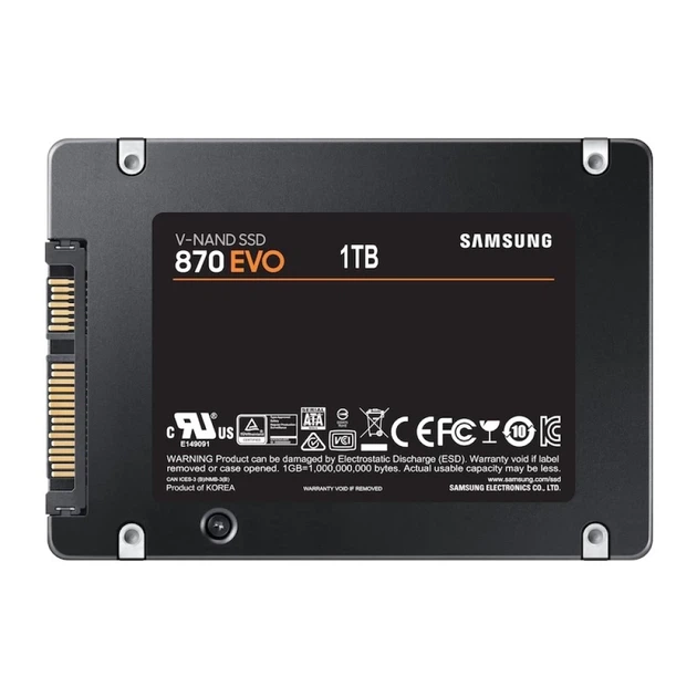 SSD Samsung 870 EVO 1000 GB 2.5" SATA III 560/530 MB/s (8806090545917) - Фото 5 SSD Samsung 870 EVO 1000 GB 2.5" SATA III 560/530 MB/s (8806090545917) - зображення 5