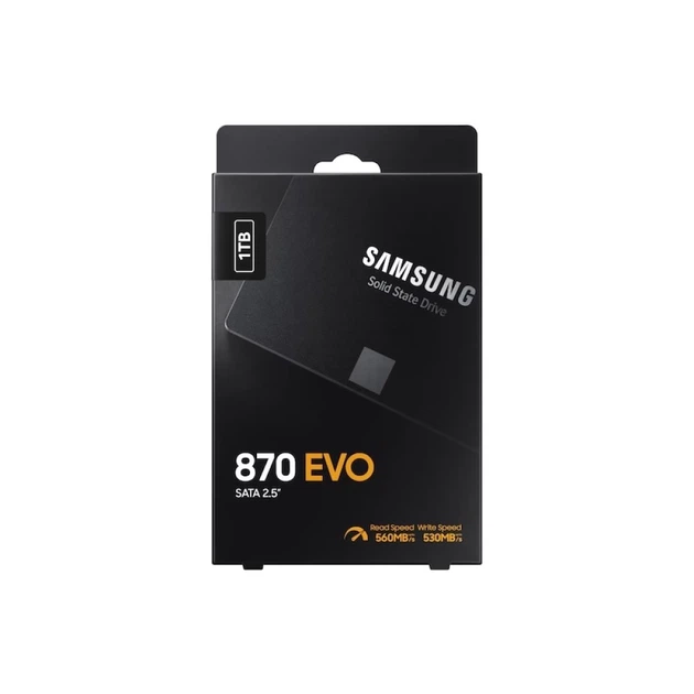 SSD Samsung 870 EVO 1000 GB 2.5" SATA III 560/530 MB/s (8806090545917) - Фото 6 SSD Samsung 870 EVO 1000 GB 2.5" SATA III 560/530 MB/s (8806090545917) - зображення 6