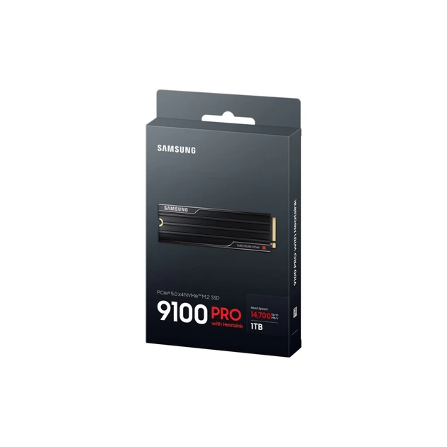 SSD Samsung 9100 PRO With Heatsink M.2 2280 1000 ГБ PCIe 5.0 NVMe чтение 14800 MB/s (8806095811673) - Фото 11 SSD Samsung 9100 PRO With Heatsink M.2 2280 1000 ГБ PCIe 5.0 NVMe чтение 14800 MB/s (8806095811673) - изображение 11