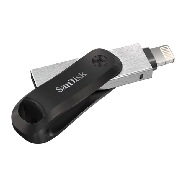 USB-флешка SanDisk iXpand GO 256 ГБ Lightning USB 3.0 Silver (619659169947) - Фото 4 USB-флешка SanDisk iXpand GO 256 ГБ Lightning USB 3.0 Silver (619659169947) - зображення 4