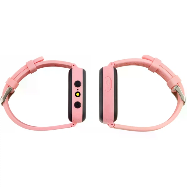 Дитячий смарт-годинник AmiGo GO009 Camera+LED WIFI Pink - зображення 3