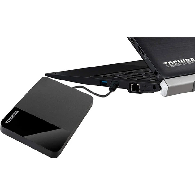 Внешний жесткий диск Toshiba Canvio Ready 4 ТБ 2.5" USB 3.2 Gen 1 Black (HDTP340EK3CA) - изображение 8