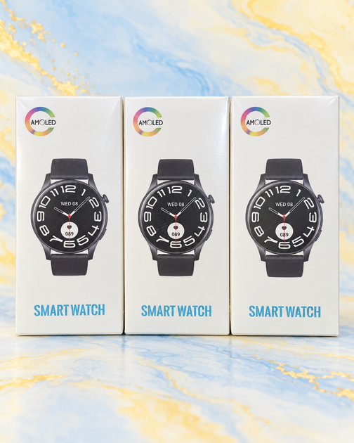 Смартгодинник жіночий KC88 AMOLED 1.43″ 466×466 з Bluetooth-дзвінками та двома ремінцями Rose Gold - изображение 2