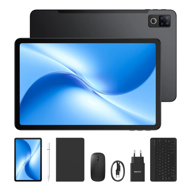 Планшет Doogee U12 VIP Edition 6/128 ГБ 12" 90 Гц Wi-Fi Android 16 Black - изображение 3