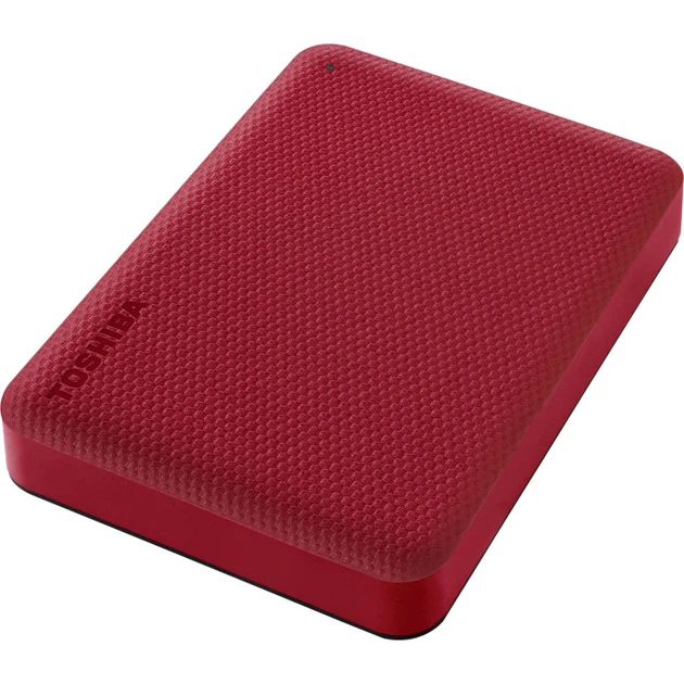 Внешний жесткий диск Toshiba Canvio Advance 4 ТБ 2.5" USB 3.2 Gen 1 Red (HDTCA40ER3CA) - изображение 6