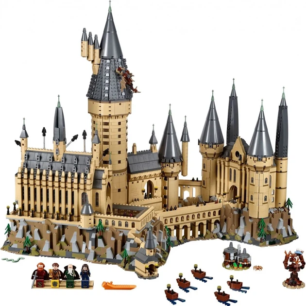 Конструктор Гаррі Потер Замок Хоґвортс Harry Potter Hogwarts Castle 6020 деталі - Фото 2 Конструктор Гаррі Потер Замок Хоґвортс Harry Potter Hogwarts Castle 6020 деталі - зображення 2
