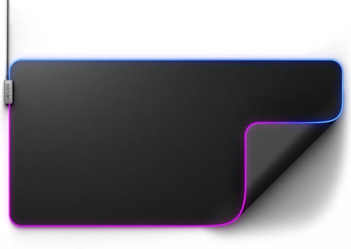 Podkładka gamingowa Glorious GMP 2 GLED RGB XXL Czarna (810069975825) - obraz 2
