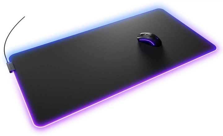 Podkładka gamingowa Glorious GMP 2 GLED RGB XXL Czarna (810069975825) - obraz 3