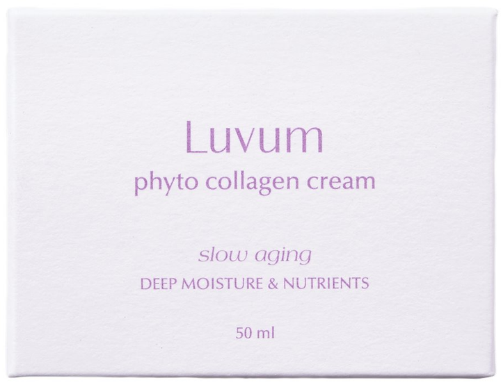 Krem do twarzy Luvum Slow Aging przeciwstarzeniowy z fitokolagenem 50 ml (8809736650570) - Zdjęcie 2 Krem do twarzy Luvum Slow Aging przeciwstarzeniowy z fitokolagenem 50 ml (8809736650570) - obraz 2