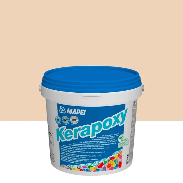 Фуга епоксидна для швів Mapei KERAPOXY №131 Ваніль 2кг - Фото 1 Фуга епоксидна для швів Mapei KERAPOXY №131 Ваніль 2кг - зображення 1