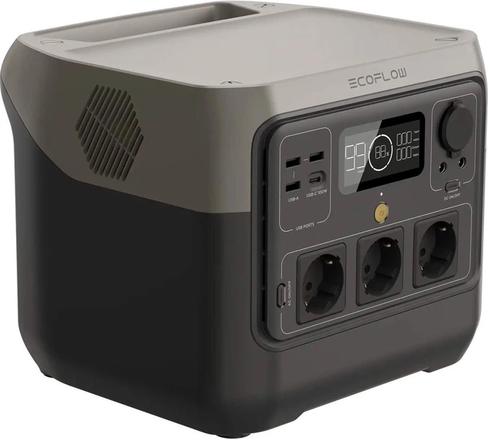 Зарядна станція EcoFlow RIVER 2 Pro 800 Вт (пікова 1600 Вт) 768 Вт·год (електростанція для дому, UPS, ДБЖ) - зображення 6