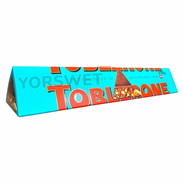 Шоколад Toblerone молочний з солоним карамелізованим мигдалем та медово-мигдальною нугою 100 г (0106) - Фото 2 Шоколад Toblerone молочний з солоним карамелізованим мигдалем та медово-мигдальною нугою 100 г (0106) - изображение 2