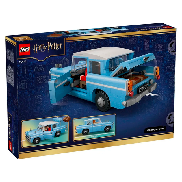 Конструктор LEGO Harry Potter Зачарований летючий Форд «Англія» 868 деталей (76470) - Фото 2 Конструктор LEGO Harry Potter Зачарований летючий Форд «Англія» 868 деталей (76470) - зображення 2