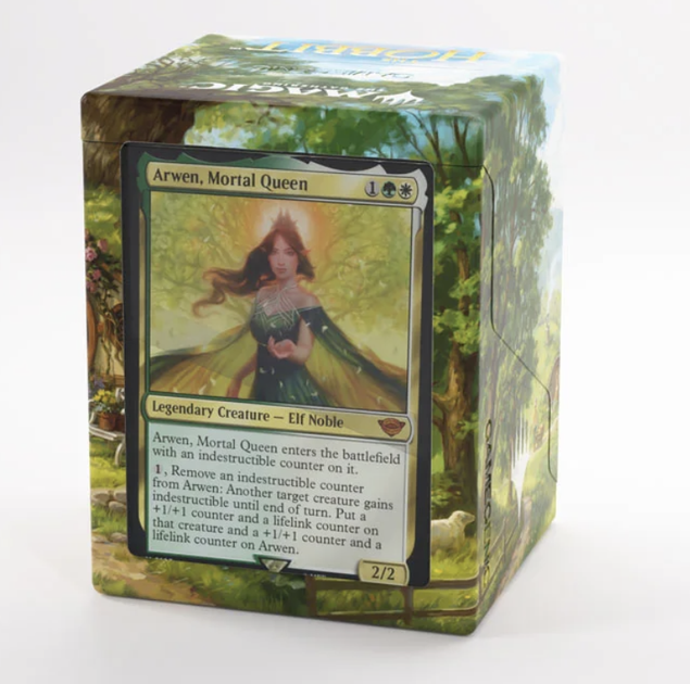 Pudełko na karty Gamegenic The Hobbit Bastion 80+ XL The Shire (4251715425787) - obraz 8