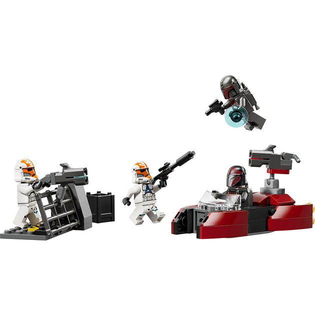 Конструктор LEGO Star Wars Бойовий комплект «Облога Мандалора» 116 деталей (75449) - зображення 4