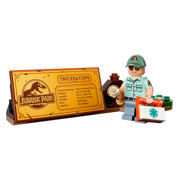 Конструктор LEGO Jurassic World Окаменелости динозавров: трицератопс 1154 детали (77985) - изображение 7