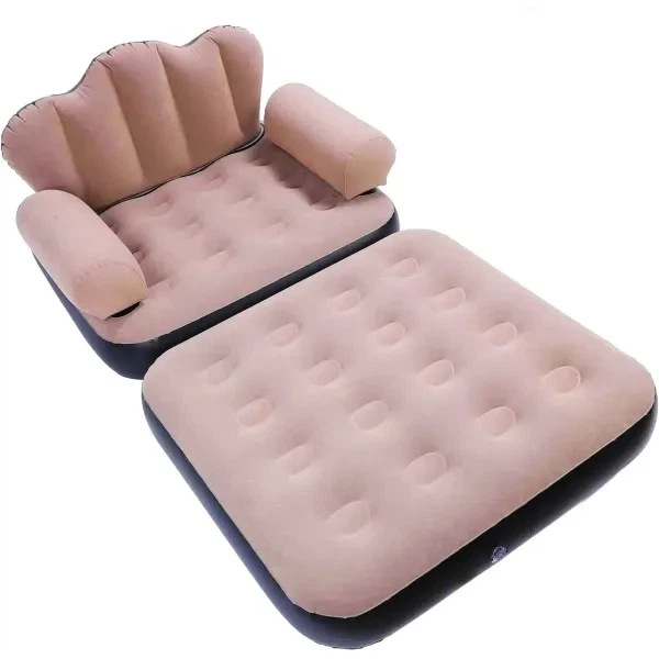 Раскладной надувной диван-кровать 86х89х64см, 178х64см Beige - изображение 2