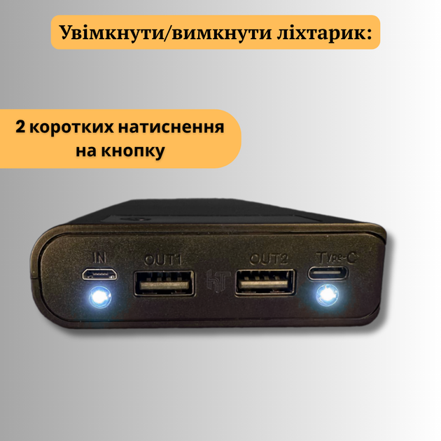 Корпус для павербанка на 8 акумуляторів 18650 з цифровим дисплеєм, USB-A, Type-C, Micro-USB - Фото 2 Корпус для павербанка на 8 акумуляторів 18650 з цифровим дисплеєм, USB-A, Type-C, Micro-USB - зображення 2