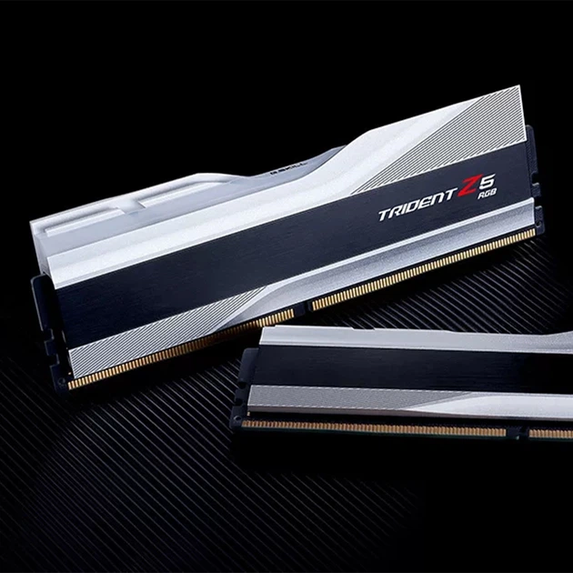 Модуль пам'яті G.Skill Trident Z5 RGB Silver DDR5-6000 32GB (2x16GB) CL32-38-38-96 1.35V - зображення 7