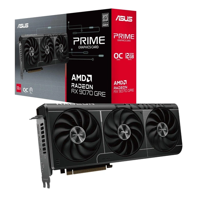 Видеокарта ASUS AMD Radeon RX 9070 GRE 12Gb PRIME OC EVO (PRIME-RX9070GRE-O12G-EVO) (GDDR6, 192 bit, PCI-E v5.0 x16) - изображение 11