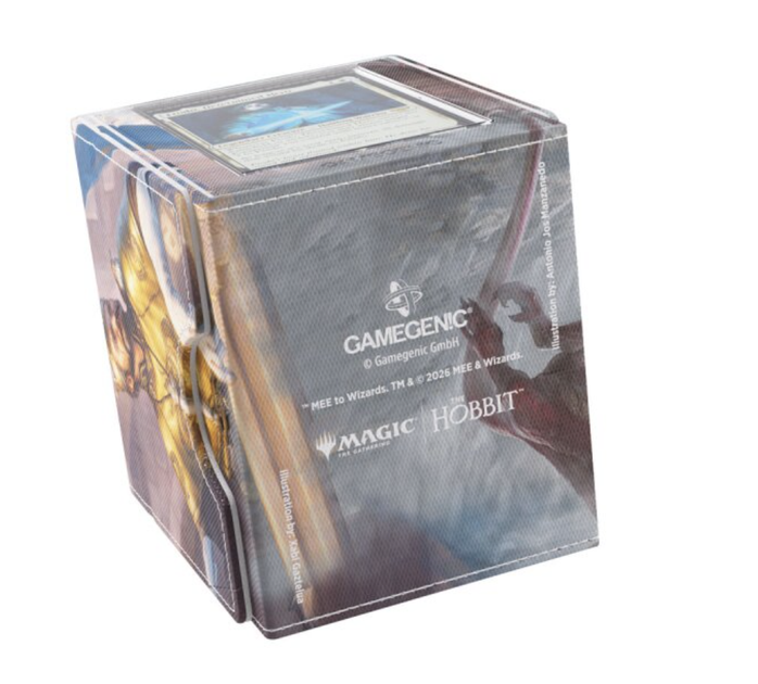 Pudełko na karty Gamegenic The Hobbit Sidekick PRO 100+ XL Bard King of Dale Smaug Wicked Worm (4251715425763) - obraz 2
