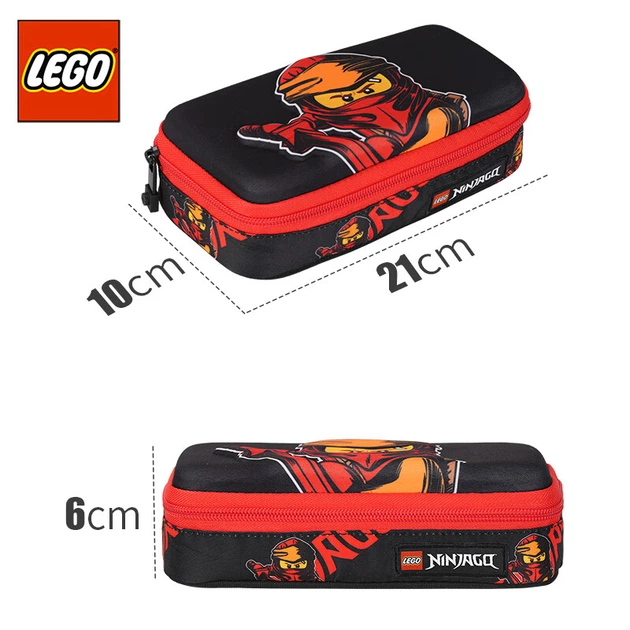 Пенал LEGO NINJAGO двухслойный твердый Черно-красный (20027) - Фото 5 Пенал LEGO NINJAGO двухслойный твердый Черно-красный (20027) - изображение 5