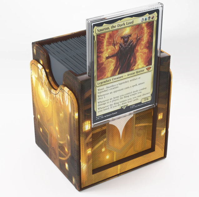 Pudełko na karty Gamegenic The Hobbit Squire PLUS 100+ XL Królowa Daleu (4251715425749) - obraz 6