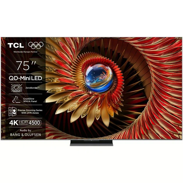 Телевізор TCL діагональ 75" MiniLED 75C8K - Фото 1 Телевізор TCL діагональ 75" MiniLED 75C8K - изображение 1