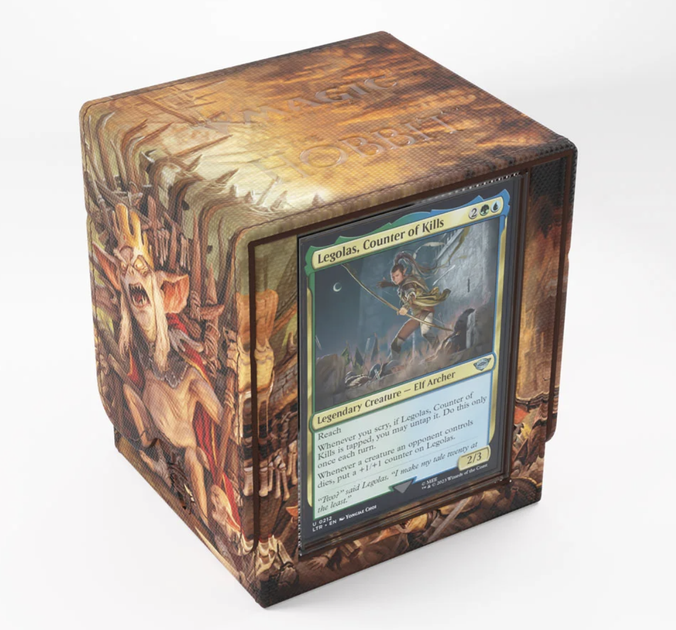 Pudełko na karty Gamegenic The Hobbit Squire PLUS 100+ XL Bitwa o Goblin-town (4251715425732) - obraz 3