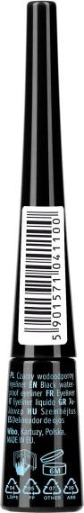 Eyeliner Wibo Eye Liner Waterproof Czarny 4 g (5901571041100) - obraz 4