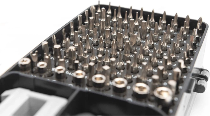 Набір інструментів Digitus Precision Screwdriver Set 115 (DA-70361) (4016032486367) - Фото 4 Набір інструментів Digitus Precision Screwdriver Set 115 (DA-70361) (4016032486367) - зображення 4