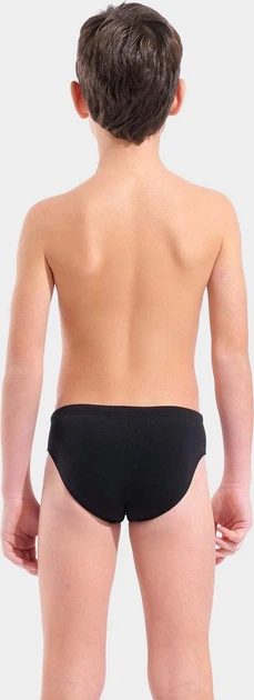 Плавки слипы для мальчиков Arena BOLD SWIM BRIEFS черный, коралловый Дит 116 см - изображение 4