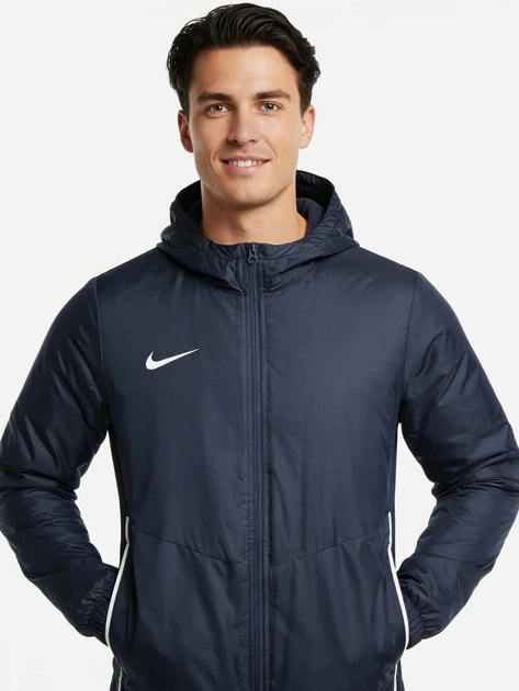 Куртка демісезонна з капюшоном чоловіча Nike Park 26 Therma Jacket HM7270-410 S Синя (198726011018) - Фото 1 Куртка демісезонна з капюшоном чоловіча Nike Park 26 Therma Jacket HM7270-410 S Синя (198726011018) - зображення 1