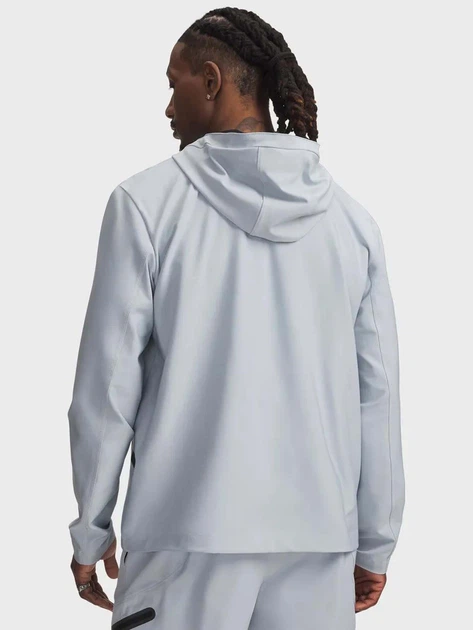 Спортивная кофта мужская Under Armour Ua Unstoppable Woven Jacket 6014621-034 M Синяя (198635826109) - Фото 2 Спортивная кофта мужская Under Armour Ua Unstoppable Woven Jacket 6014621-034 M Синяя (198635826109) - изображение 2