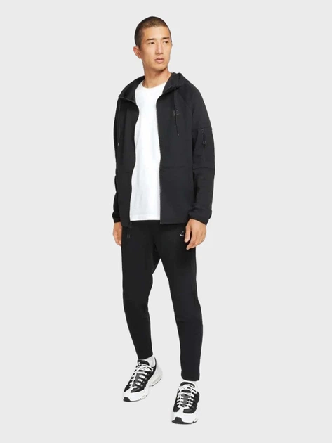 Толстовка на молнии мужская Nike M Nsw Te Fz Flc Hoodie DD5284-010 M Черная (195238991753) - изображение 3