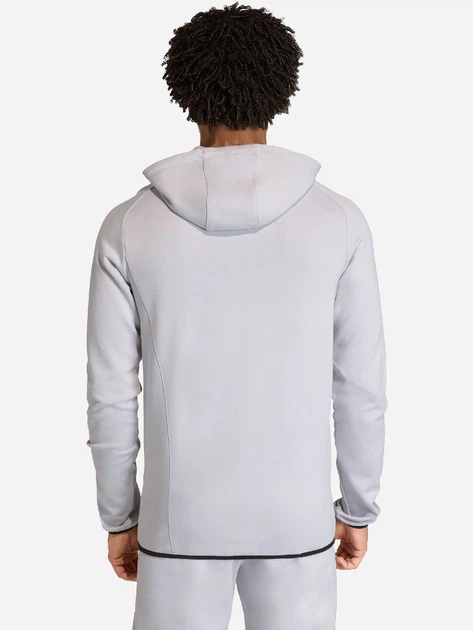 Спортивна кофта чоловіча Adidas Tiro Travel Sweat KF6077 L Сіра (4068821904828) - Фото 2 Спортивна кофта чоловіча Adidas Tiro Travel Sweat KF6077 L Сіра (4068821904828) - зображення 2