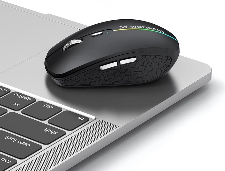 Mysz Wozinsky WMGK-1132 RGB Wireless/Bluetooth Black (5907769384134) - obraz 7